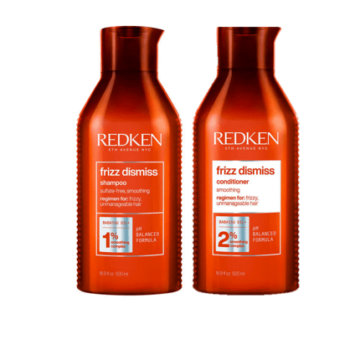 Redken Frizz Dismiss Shampoo and Conditioner 500ml Bundle Halo Hair & Skin - rosehipskincare.com.au