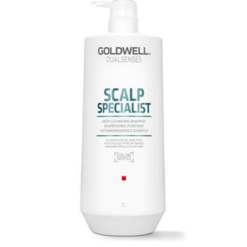 Goldwell Dualsenses Scalp Specialist Deep Cleansing Shampoo 1000ml Halo Hair & Skin - rosehipskincare.com.au
